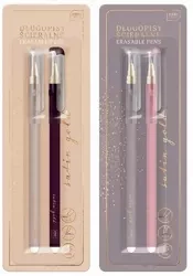 Długopis ścieralny Satin Gold 2szt - INTERDRUK