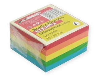 Kostka biurowa mix 85x85x50mm 520K - Penword