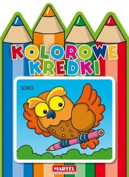 Kolorowe kredki - Sowa - praca zbiorowa