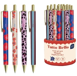 Długopis automat metal Tutto Bello nieb (16szt) - INTERDRUK