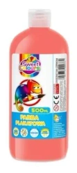 Farby plakatowe fluorescencyjne 500ml czerwone - Sweet colours