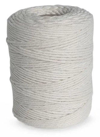 Sznurek bawełniany do makramy 2mm 250g biały - Dalprint dpCraft
