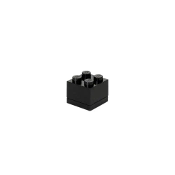 LEGO(R) pudełeczko klocek czwórka czarny - NHG