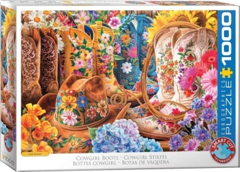 Puzzle 1000 Cowgirl Boots by Lars Stewart 6000-5948 - Eurographics