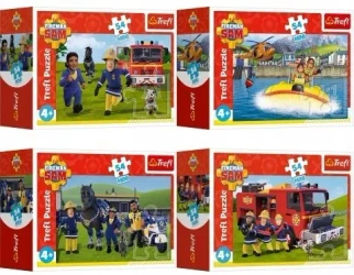 Puzzle 54el Mini Strażak Sam w gotowości. 54205 TREFL
