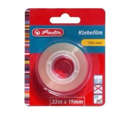 Taśma klejąca 33m/19mm przezroczysta - HERLITZ