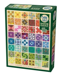 Puzzle 1000 Patchwork 112200 - Cobble Hill