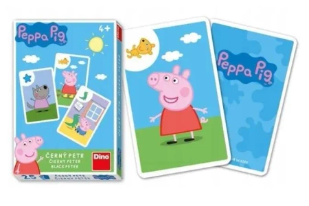 Karty do gry dla dzieci Czarny Piotruś Peppa - Pro Kids
