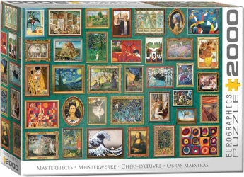 Puzzle 2000 Masterpieces 8220-6041 - Eurographics