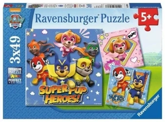 Puzzle 3x49 Psi Patrol - Ravensburger