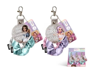 Gumki do włosów z brelokiem do kluczy WOW MIX - Kids Euroswan