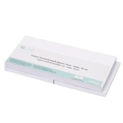 Zestaw kwadratowych kopert i kart białe 50szt - Dalprint dpCraft