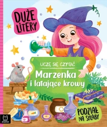 Uczę się czytać. Duże litery. Podział na sylaby - Agata Giełczyńska-Jonik