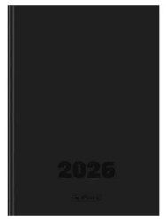Kalendarz 2026 B5 dzienny Szefa DTP czarny HERLITZ