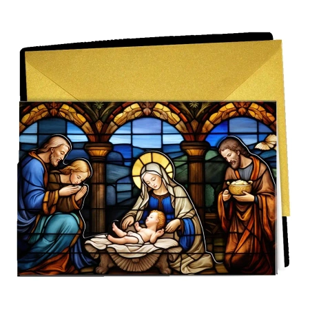 Karnet Boże Narodzenie - Polkart