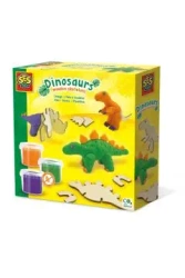 Ciasto masa Drewniane dinozaury - SES