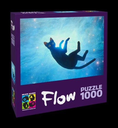 PUZZLE 1000 FLOW - BLACK CAT - Granna