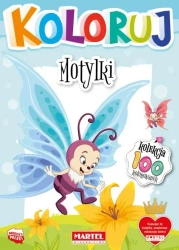 Koloruj - Motylki - praca zbiorowa