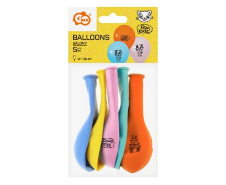 Balony Kicia Kocia 30cm 5szt. - Godan
