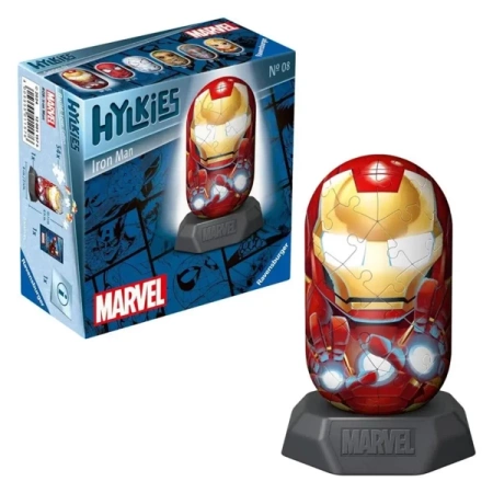 Puzzle 3D Hylkies: Iron Man - Ravensburger