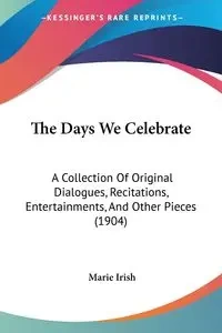 The Days We Celebrate - Irish Marie