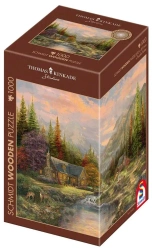 Puzzle 1000 Thomas Kinkade Górski krajobraz - Schmidt