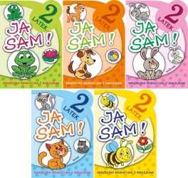 Ja sam! 2-latek PAKIET Żabka+ Króliczek+ Pszczółka+ Piesek +Kotek Horosin - Anna Horosin