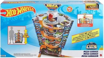 Hot Wheels City Zestaw Zakręcony Megagaraż - Mattel