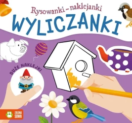 Rysowanki-naklejanki. Wyliczanki - Kamila Zialos