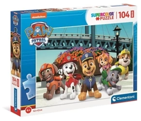 Puzzle 104 Maxi Super Kolor Psi Patrol 2 - Clementoni