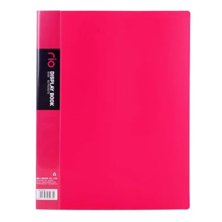 Album ofertowy A4 Rio PP 60 koszulek różowy - deli