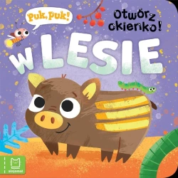 Puk, puk! Otwórz okienko! W lesie - Katarzyna Łanocha