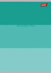 Zeszyt A5/60K kratka Informatyka ze ściągą (10szt) - UNIPAP