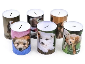 Skarbonka metalowa Zwierzaki mix - ADAR