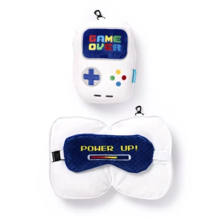 Poduszka podróżna z maską na oczy-Game Over-Relaxeazzz CUSH248 - PUCKATOR EUROPEAN DISTRIBUTION CENTRE