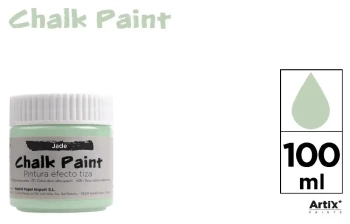 Farba kredowa 100ml miętowo-zielona (6szt) - Artix