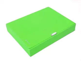 Teczka A4 box 55mm neon zielona - Panta Plast