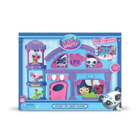 Littlest Pet Shop Domek z 2 figurkami - TM Toys
