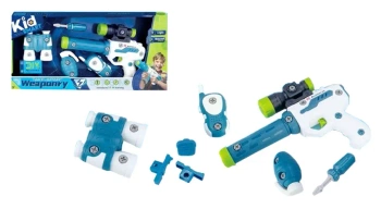 Pistolet z lornetką i krótkofalówką do skręcania ze światłem i dźwiękiem