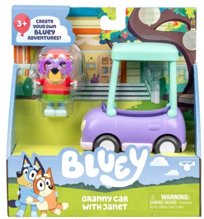 Auto Babci&Janet Bluey BLU18924 - TM TOYS