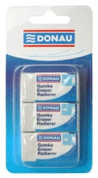 Gumka uniwersalna 41x21x11mm 3szt - Donau