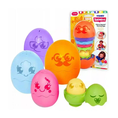 Jajko matrioszka, pomarańczowe