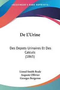 De L'Urine - Lionel Beale Smith