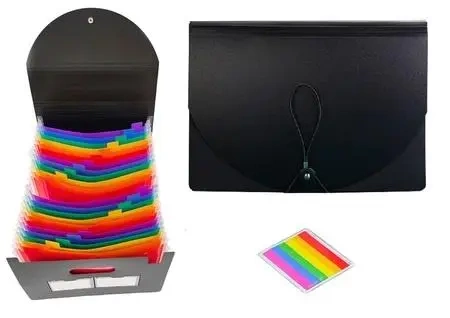 Organizer z przegródkami A4 - Leantoys