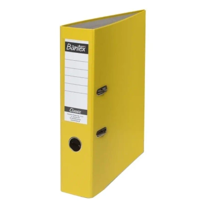 Segregator A4 Budget 5cm żółty - Bantex