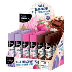 Klej w sztyfcie zapachowy 15g (24szt) KIDEA - DERFORM