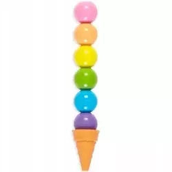 Kredka przekładana Tęczowe lody - ooly