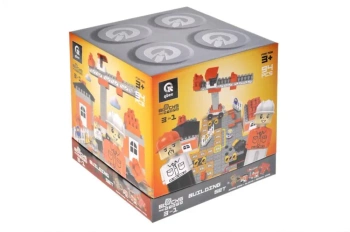 Klocki konstrukcyjne Block&Steps Zestaw budowlany - Qbee