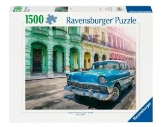 Puzzle 1500 Auta Kuby - Ravensburger