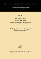 Die Magnetostriktion in Abhängigkeit von der Magnetisierung - Lange Heinrich